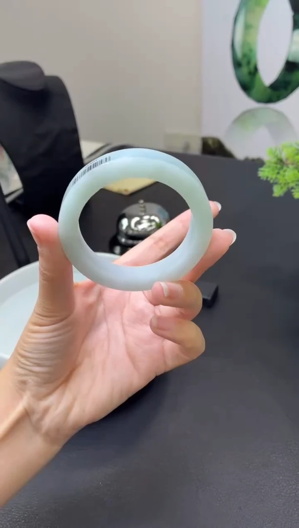 定制翡翠手镯未镶嵌シ***真手镯