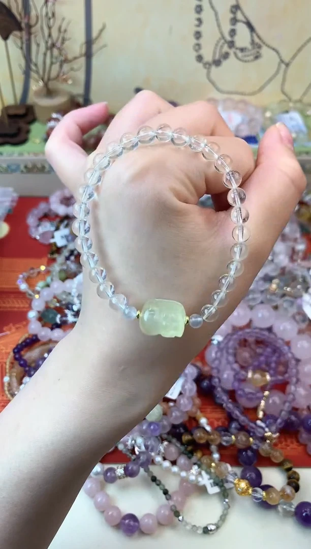 水晶手链未镶嵌423手串