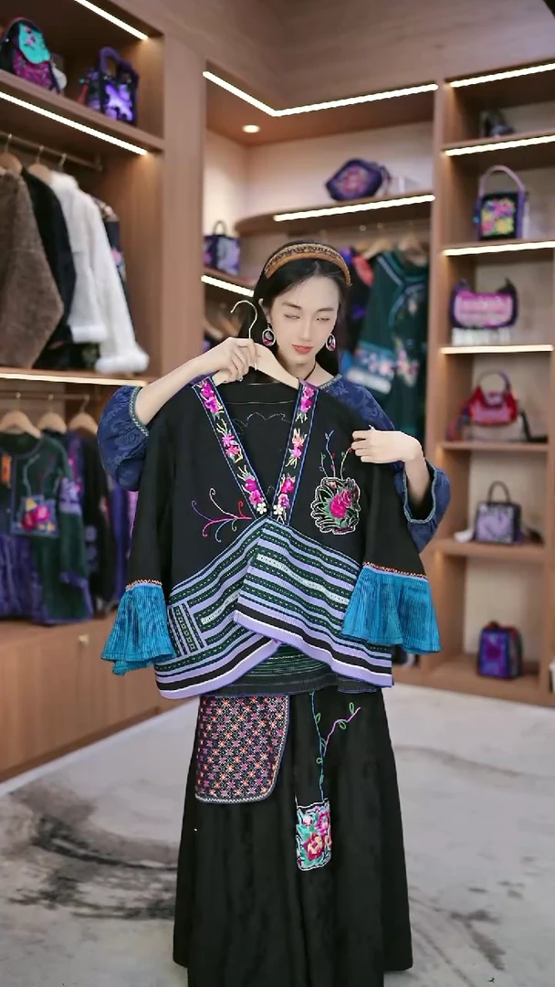 织绣L623黔东南苗族刺绣