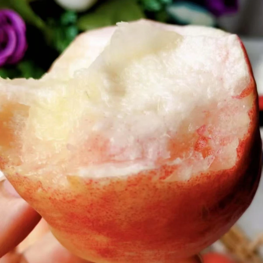 【顺丰包邮】正宗秦王超越脆桃-头茬新鲜采摘果园直发嘎嘎脆放不软