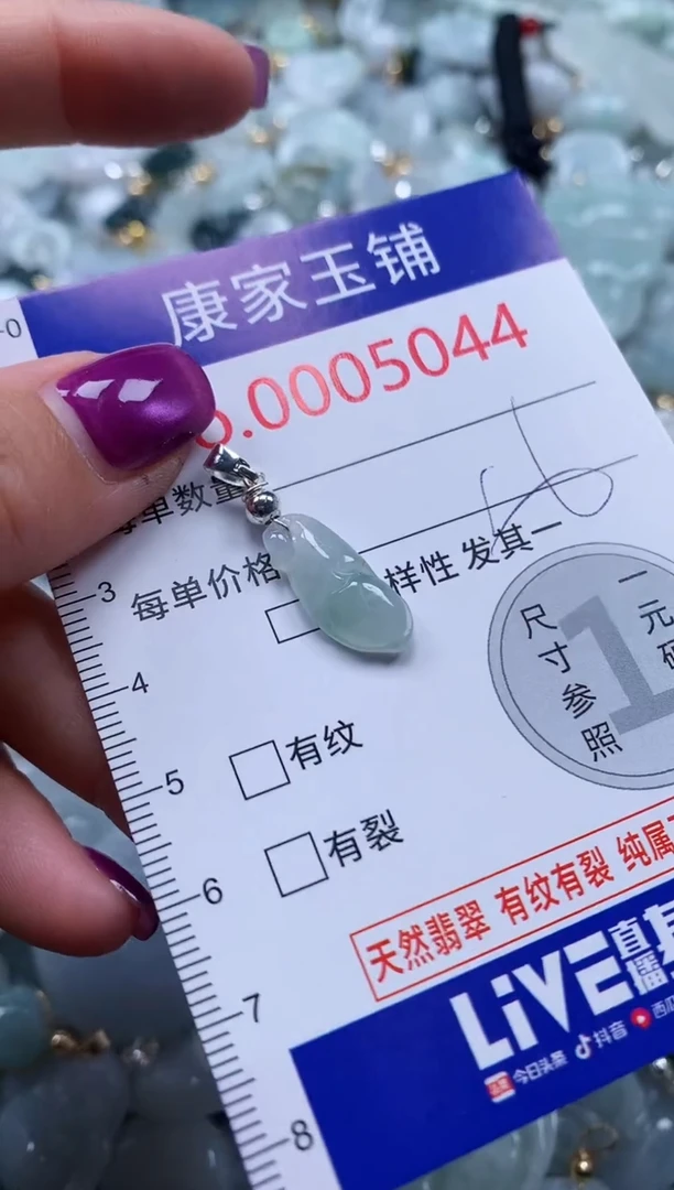 颈饰未镶嵌翡翠5044