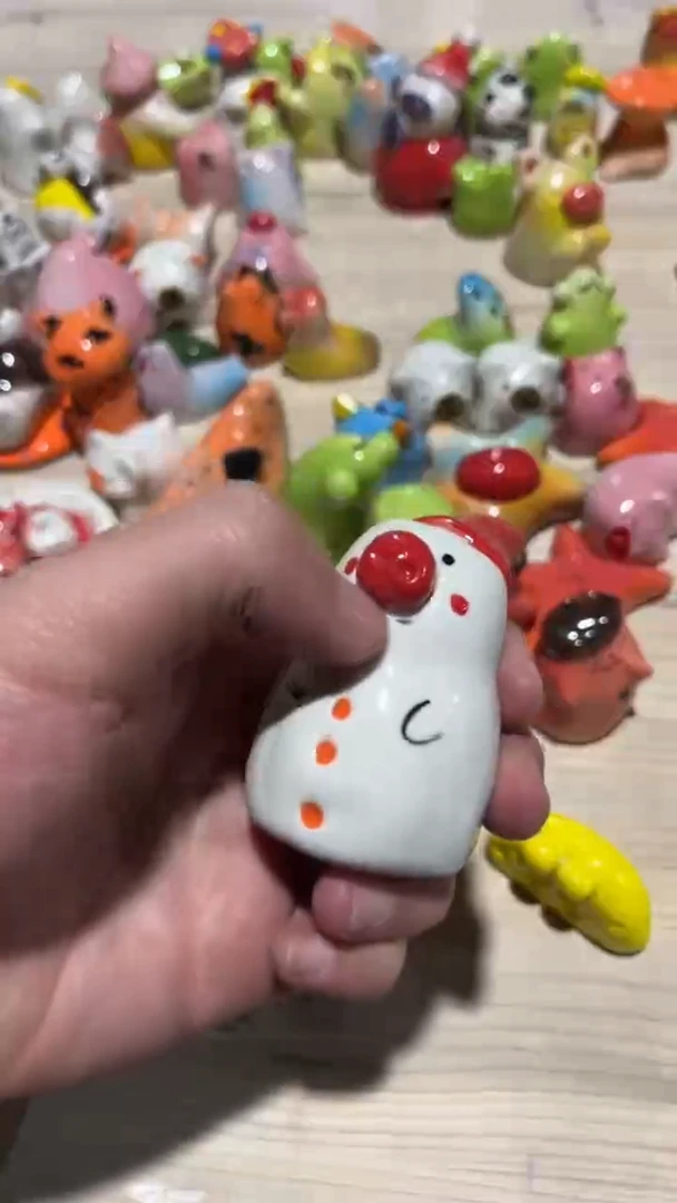 【闪购商品】摆件276纯手工微瑕陶瓷