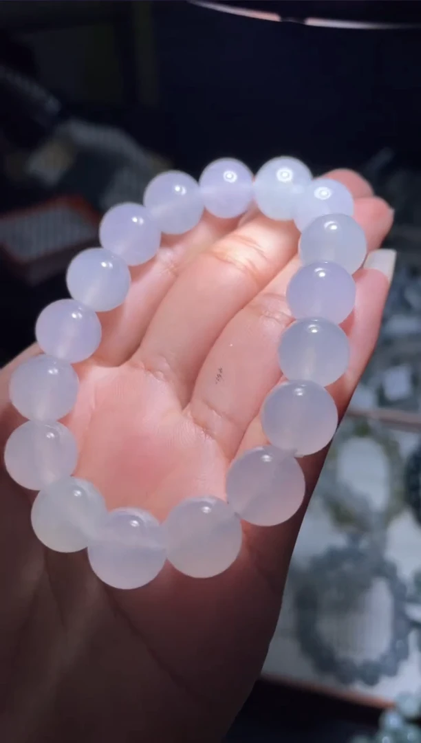 未镶嵌定制翡翠天然缅甸翡翠手串66