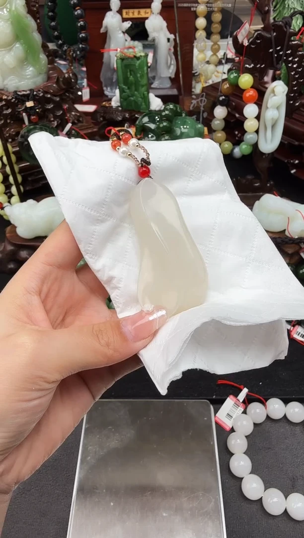 颈饰未镶嵌和田玉27yng