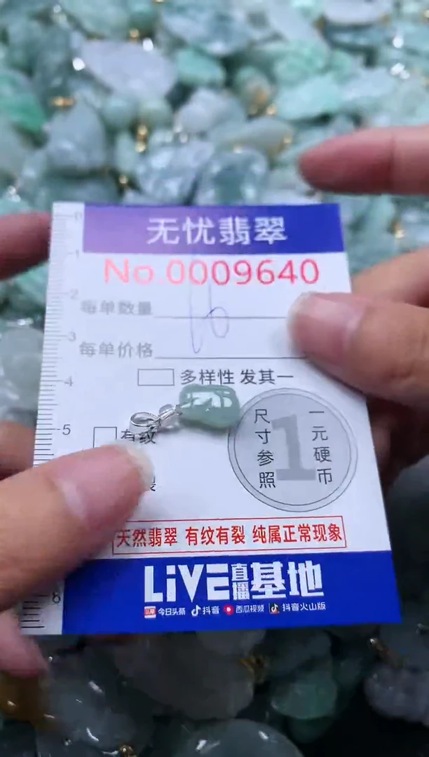 颈饰未镶嵌翡翠9640