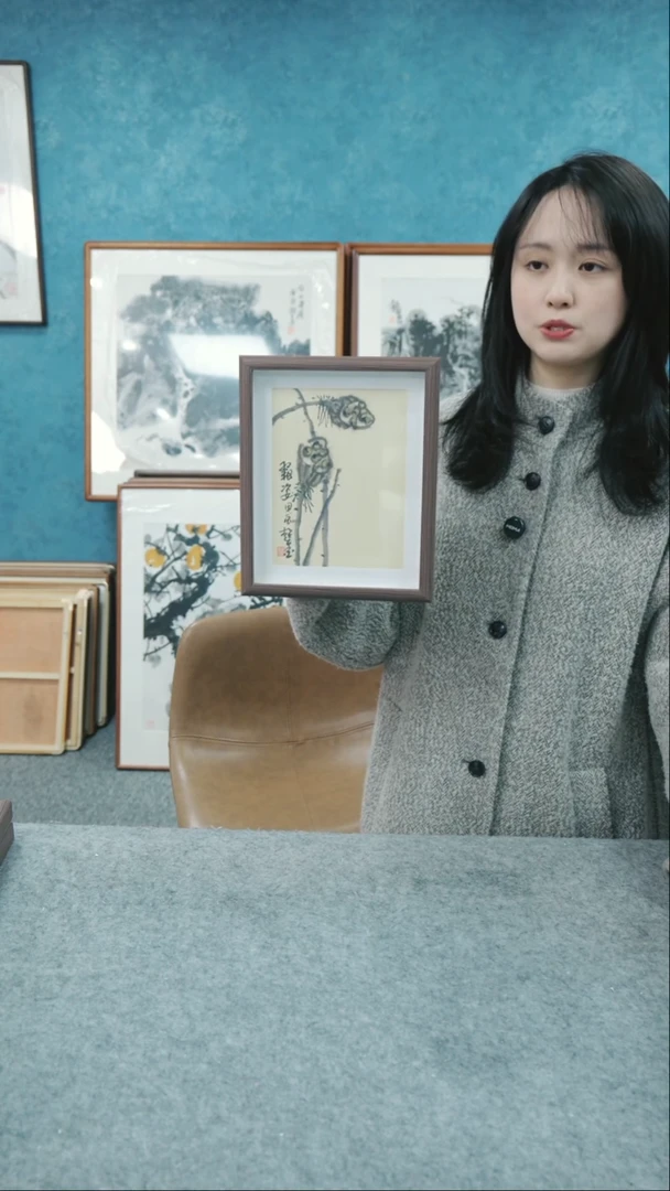 【闪购商品】国画10寸本土老师木质摆台