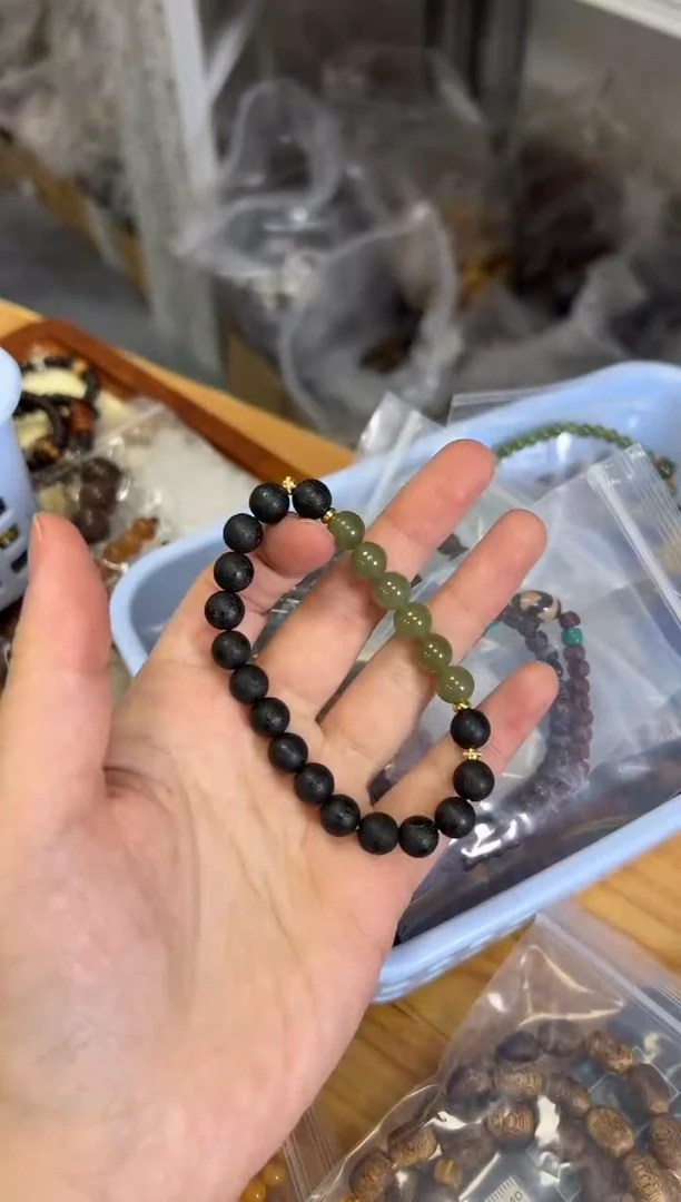 未镶嵌降真香手串天然降真香和田单圈手串[3165]
