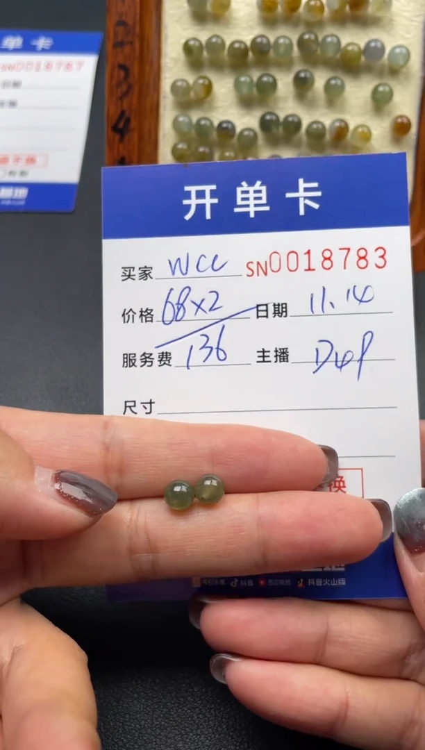 颈饰未镶嵌翡翠W*C00018783