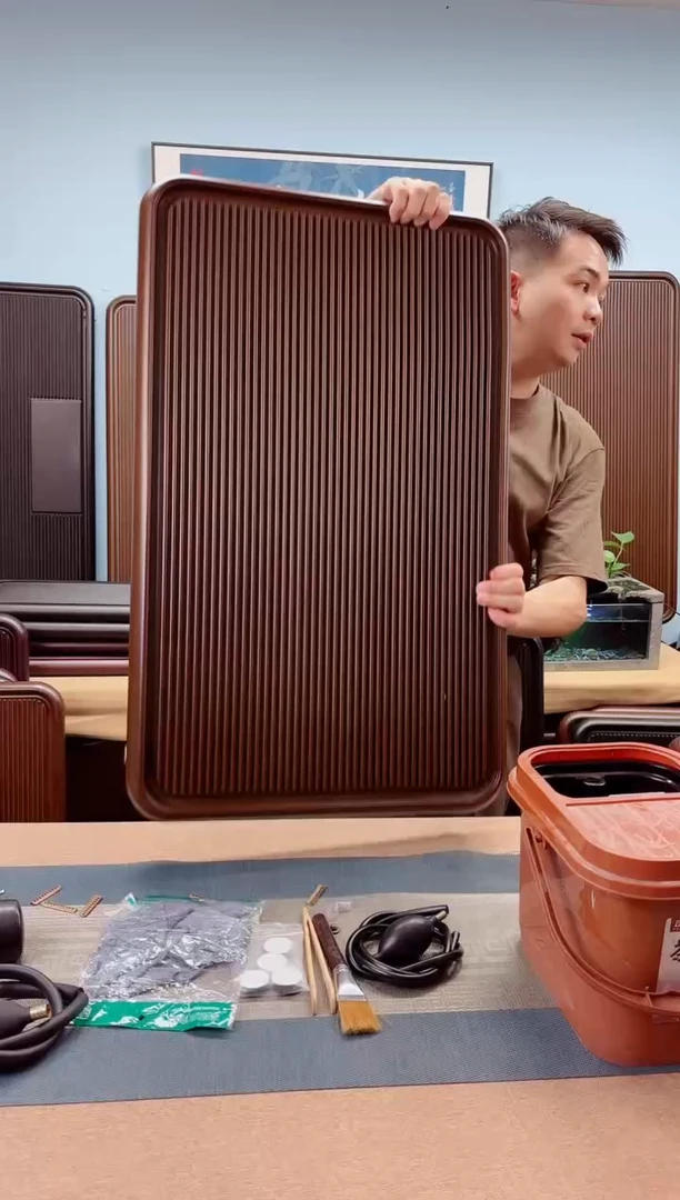 80*50*5千川黄色款式茶盘