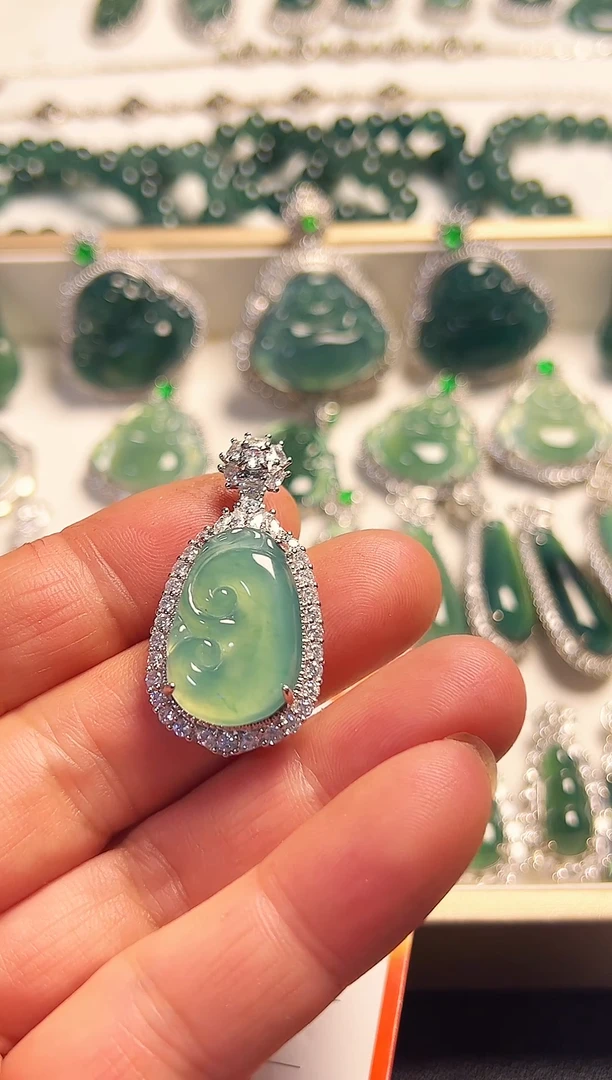 未镶嵌手链翡翠天然翡翠A货精品挂件