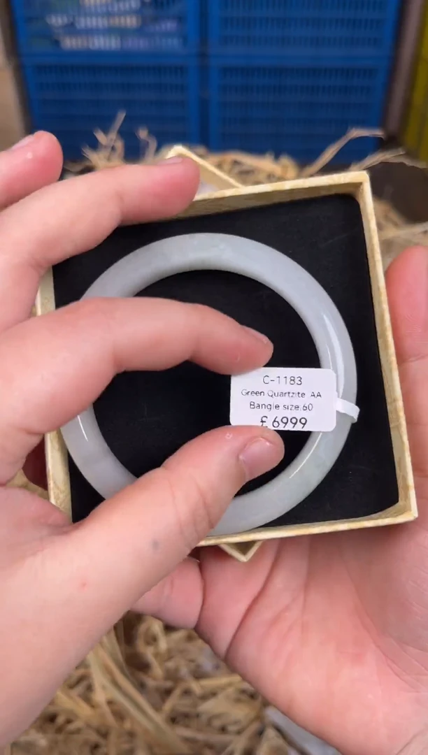 未镶嵌手镯石英质玉C1183