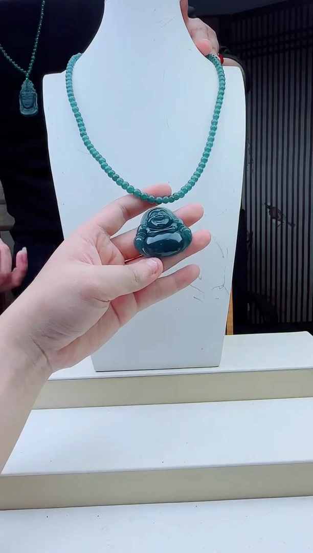 颈饰未镶嵌翡翠多样性发其一