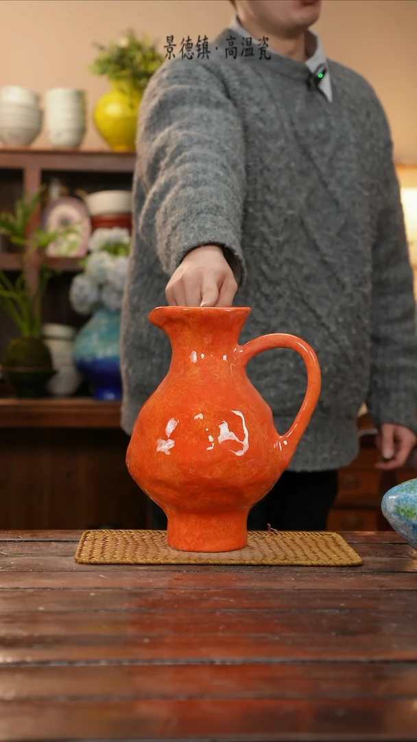 【闪购商品】摆件景德镇手作艺术感高温瓷