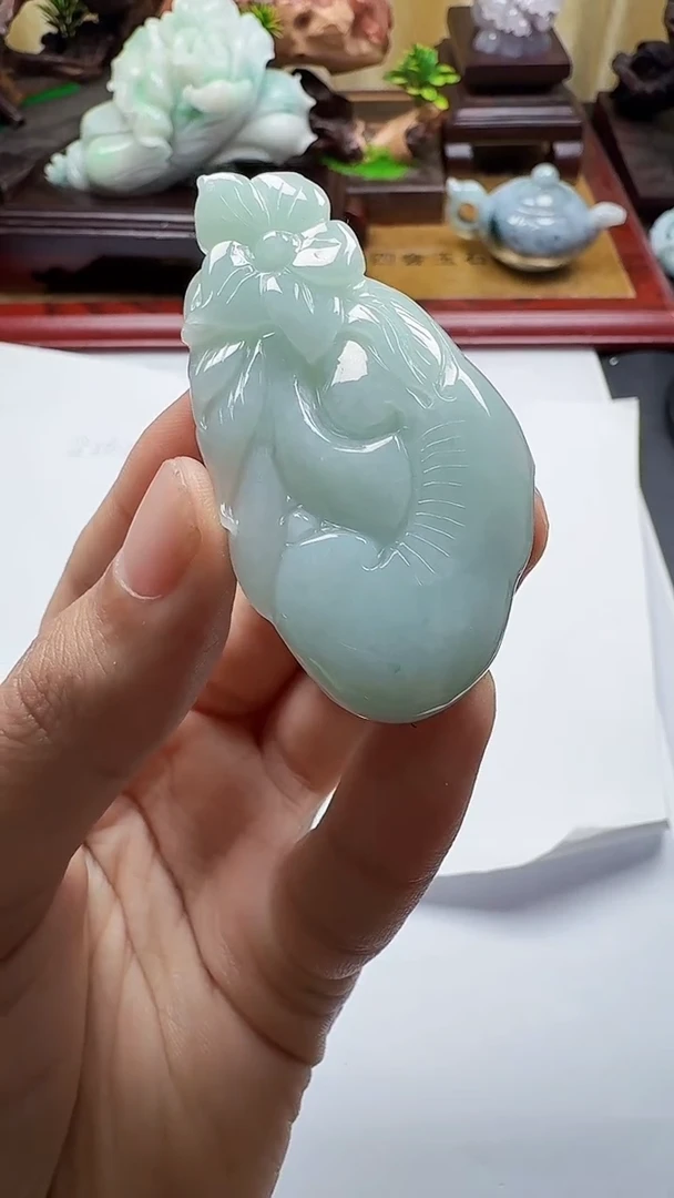 吊坠(不含链)未镶嵌翡翠1