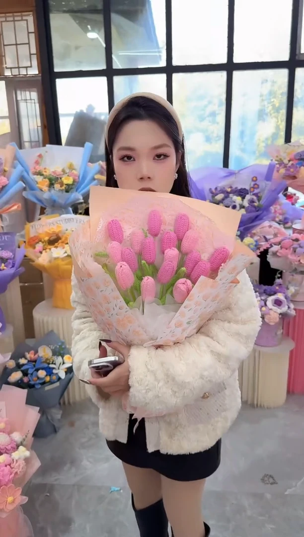 非遗手工定制花束，孤品清仓！