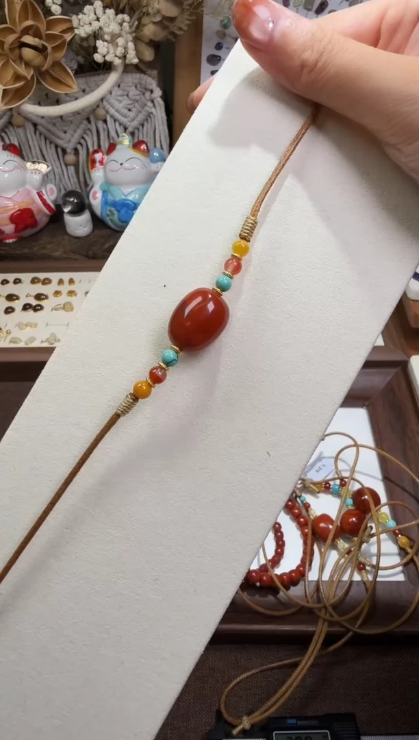 水晶摆件未镶嵌项链