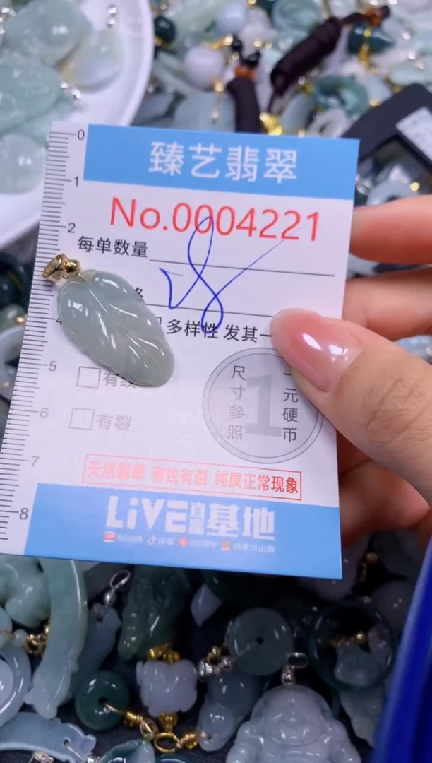 颈饰未镶嵌翡翠4221