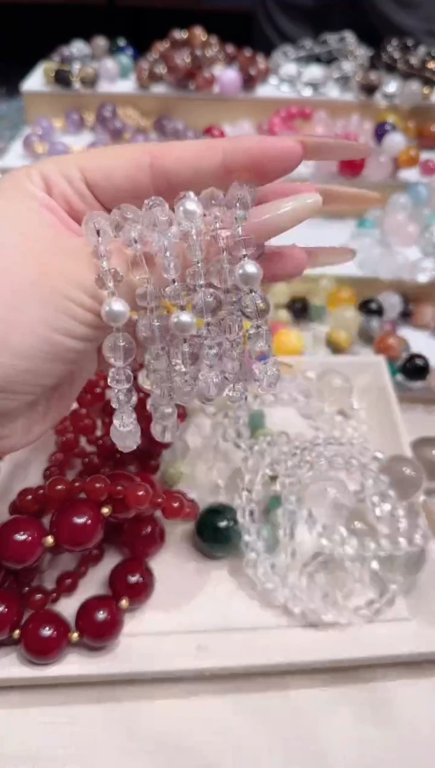 未镶嵌手链水晶多样性发一