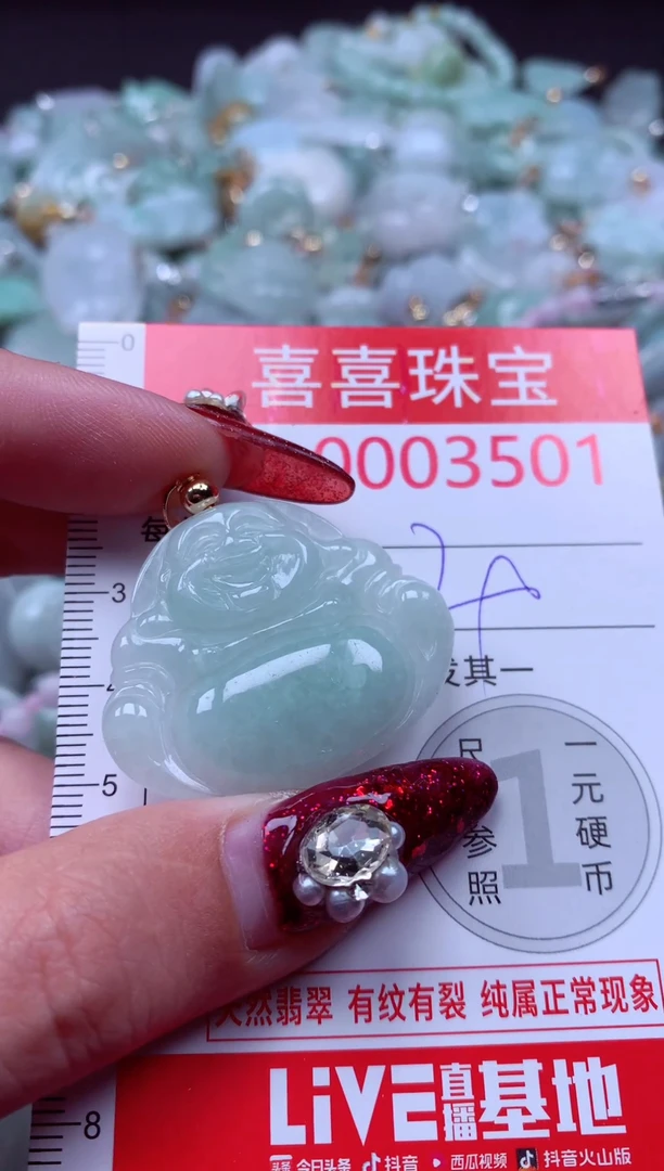 颈饰未镶嵌翡翠3501