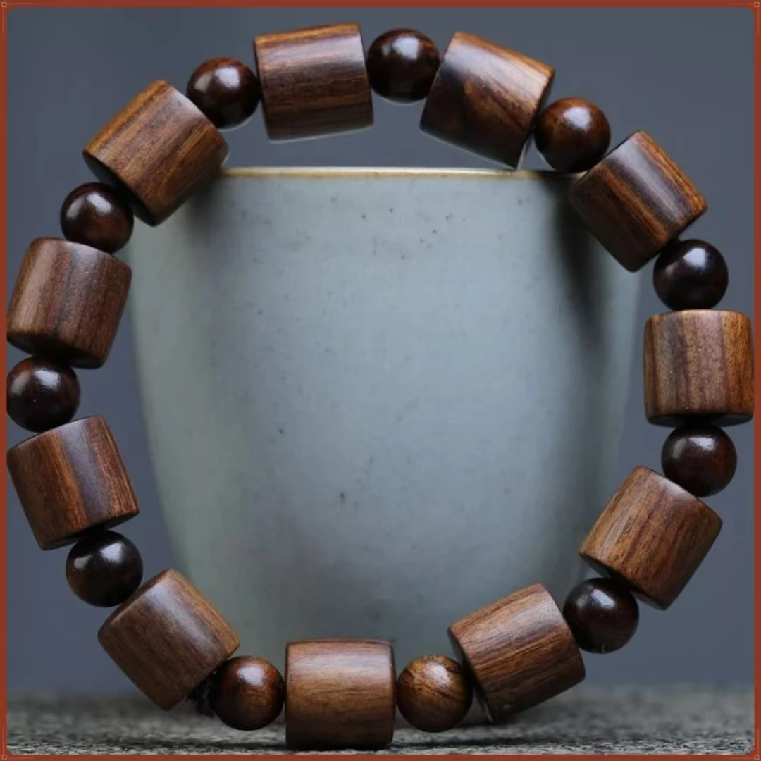 黄花梨珠串黄花梨手串  1.2   034（无礼盒)