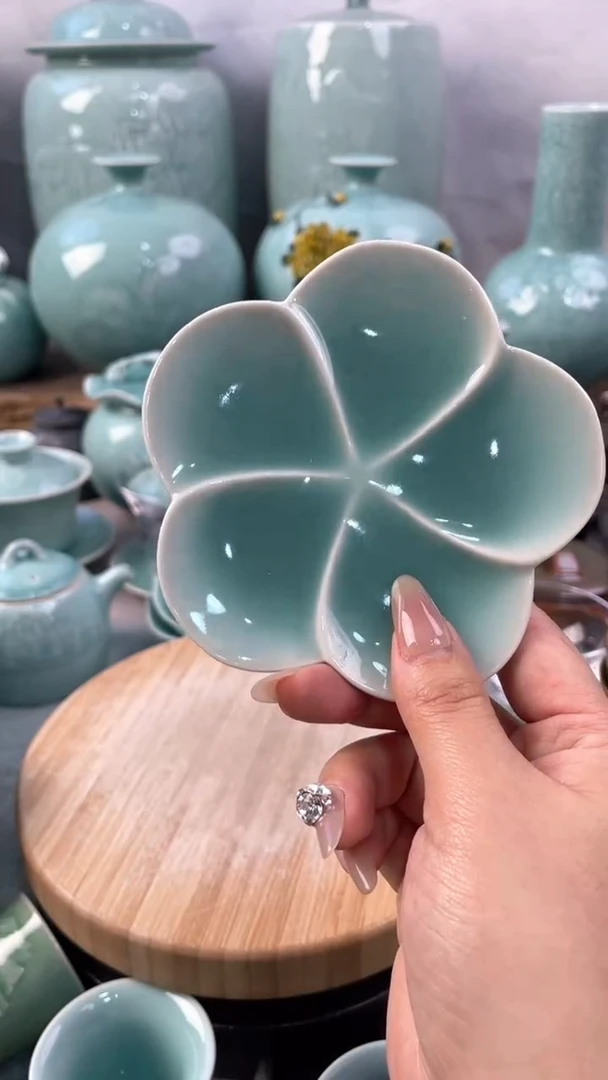 【闪购商品】特价 微瑕 慧仙青瓷