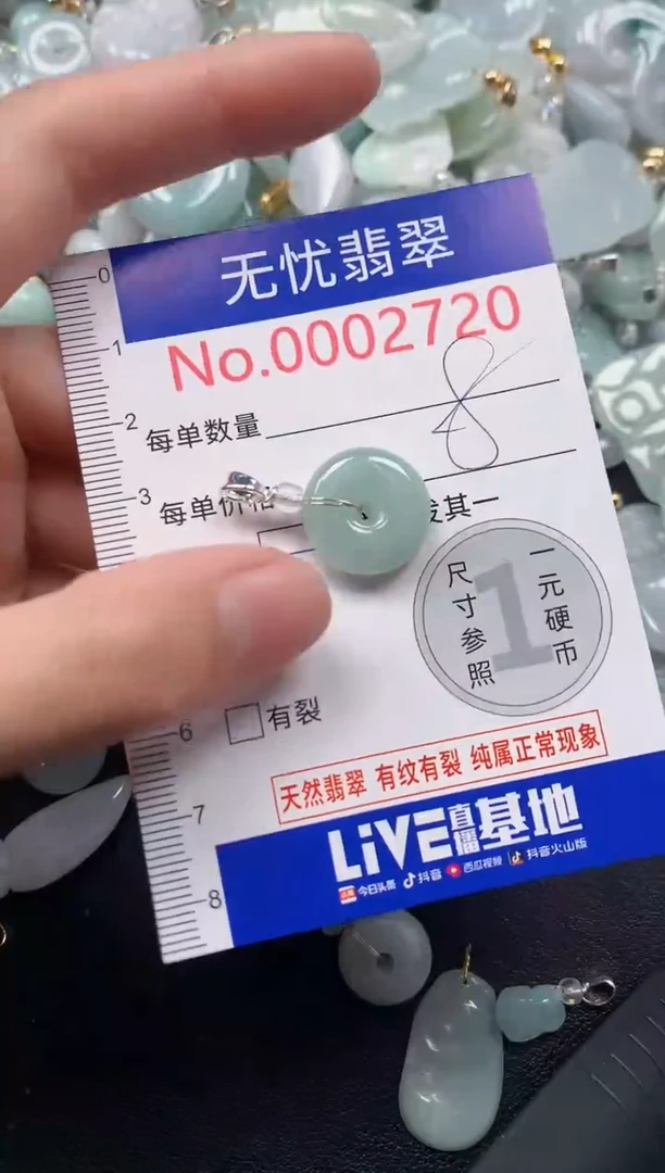 颈饰未镶嵌翡翠2720