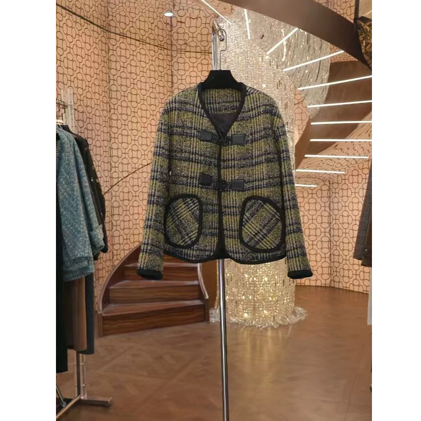 【青森专属】RJ店设计师款高端优雅气质女装白鸭绒外套SZ7024