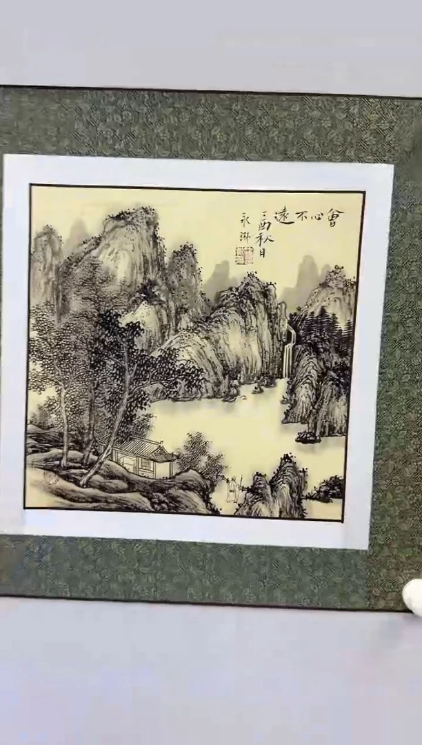 国画梁永琳-1平尺-国画作品