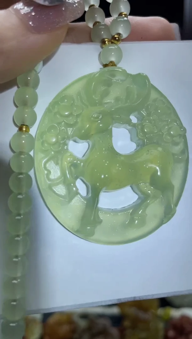 未镶嵌岫玉吊坠多样性发*货拍一发一