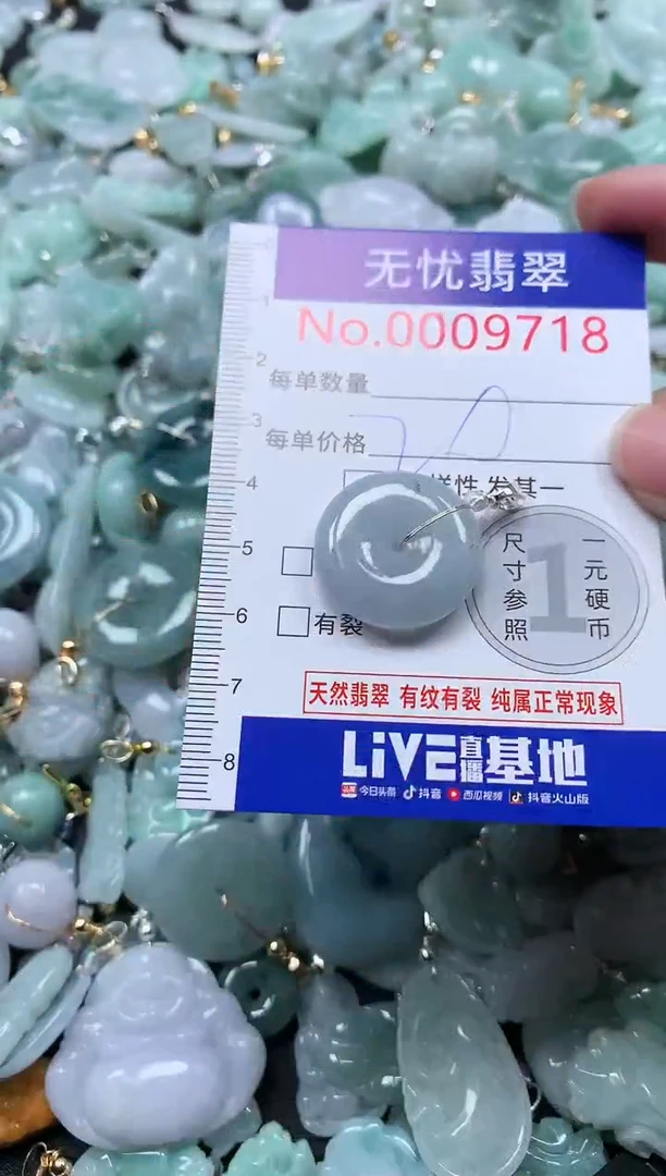 颈饰未镶嵌翡翠9718