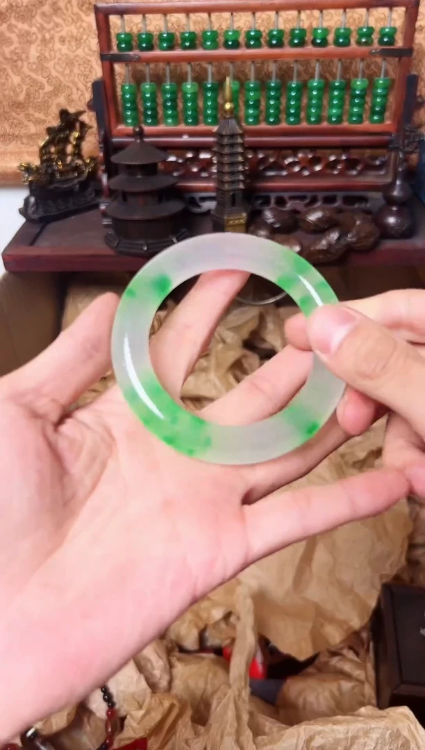 【闪购商品】翡翠手链未镶嵌好运来直播间专属链接