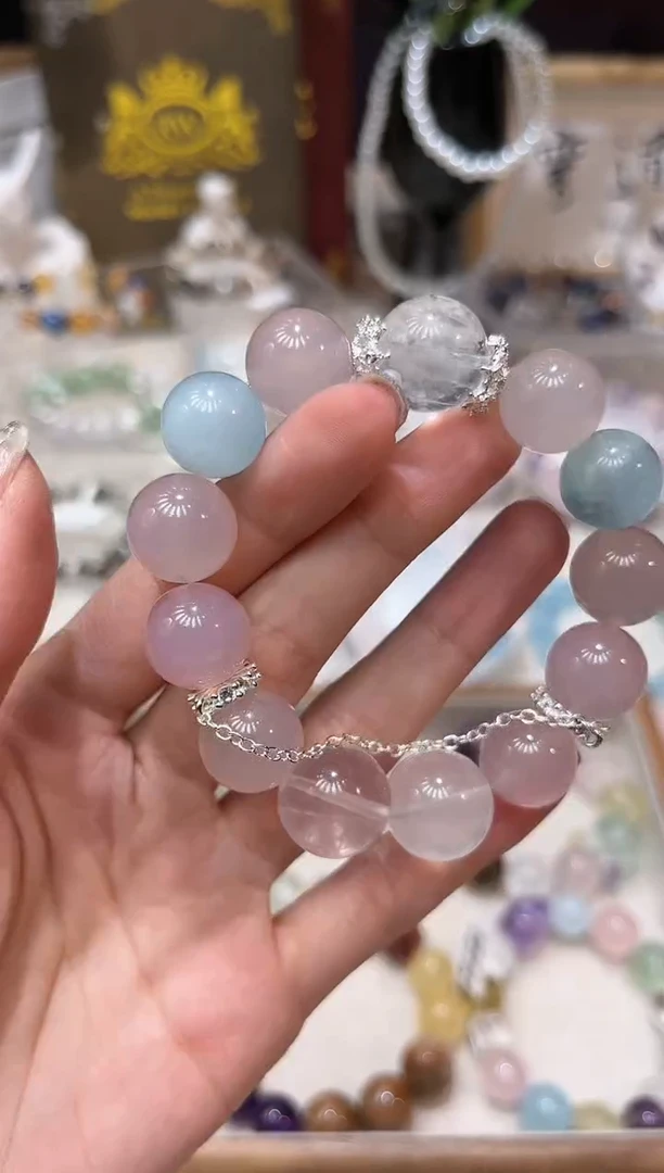 【闪购商品】水晶手链未镶嵌多样性发货发其一颜色微差