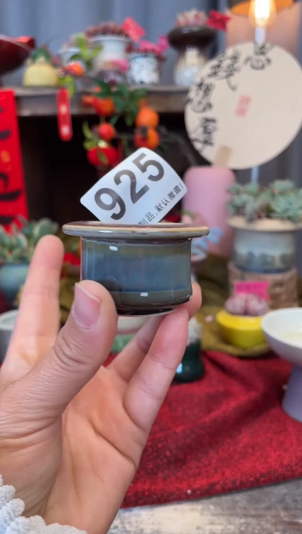 【闪购商品】摆件925知木小芳花盆