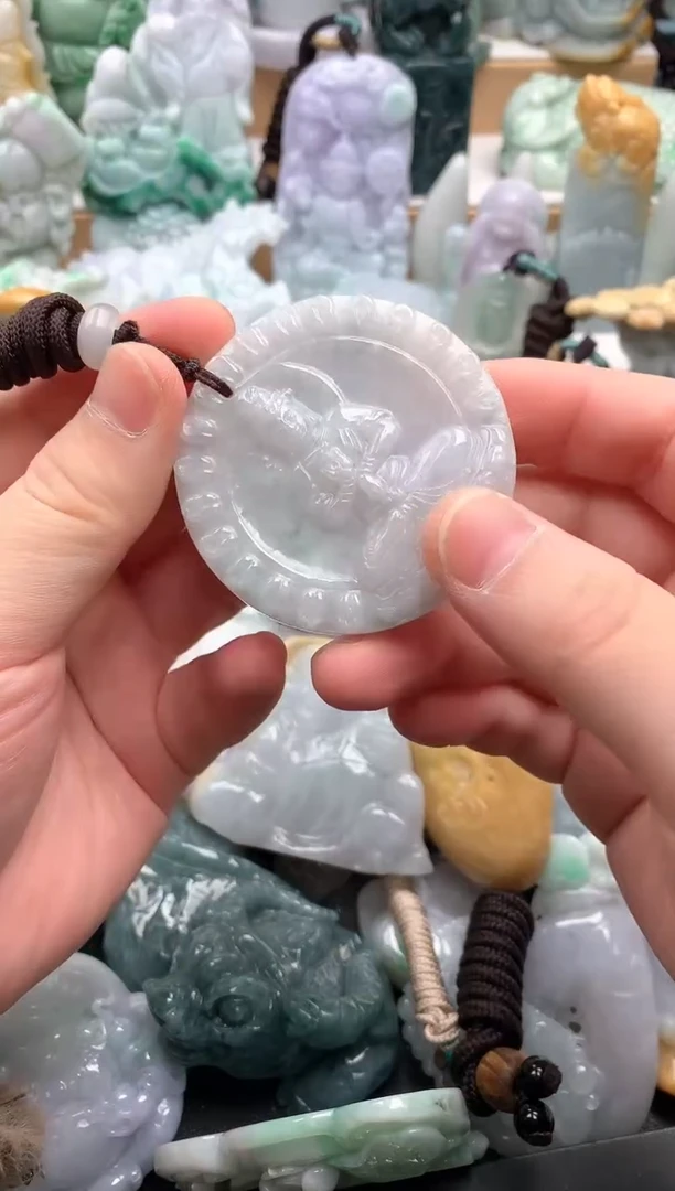 吊坠(不含链)未镶嵌翡翠1