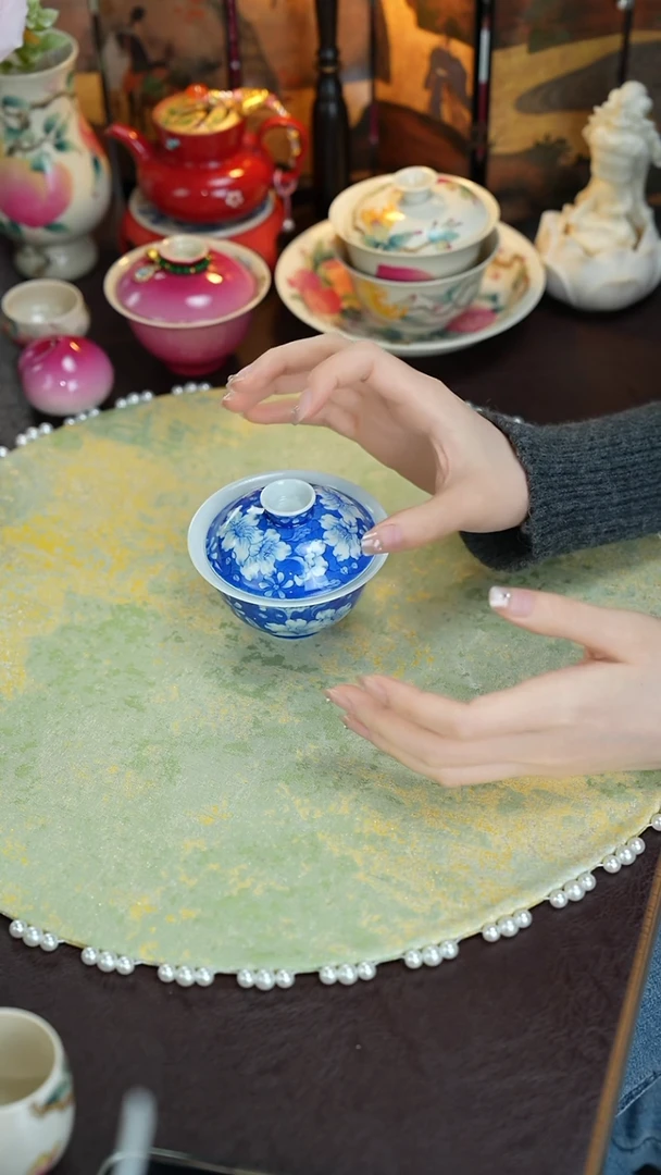 景德镇大乔推荐好物 盖碗