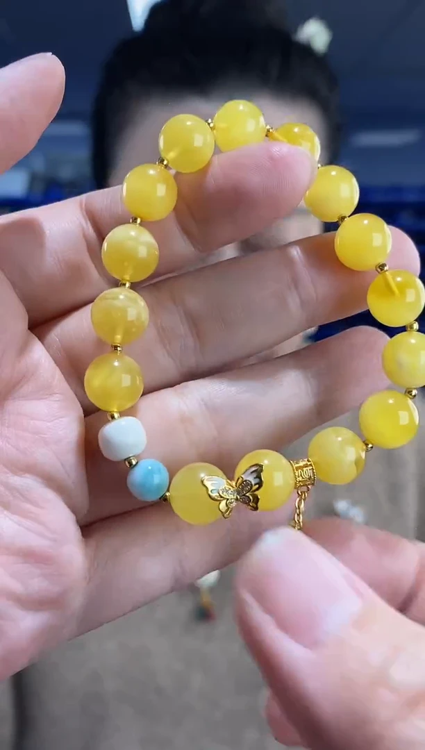 手链蜜蜡未镶嵌DSL7143