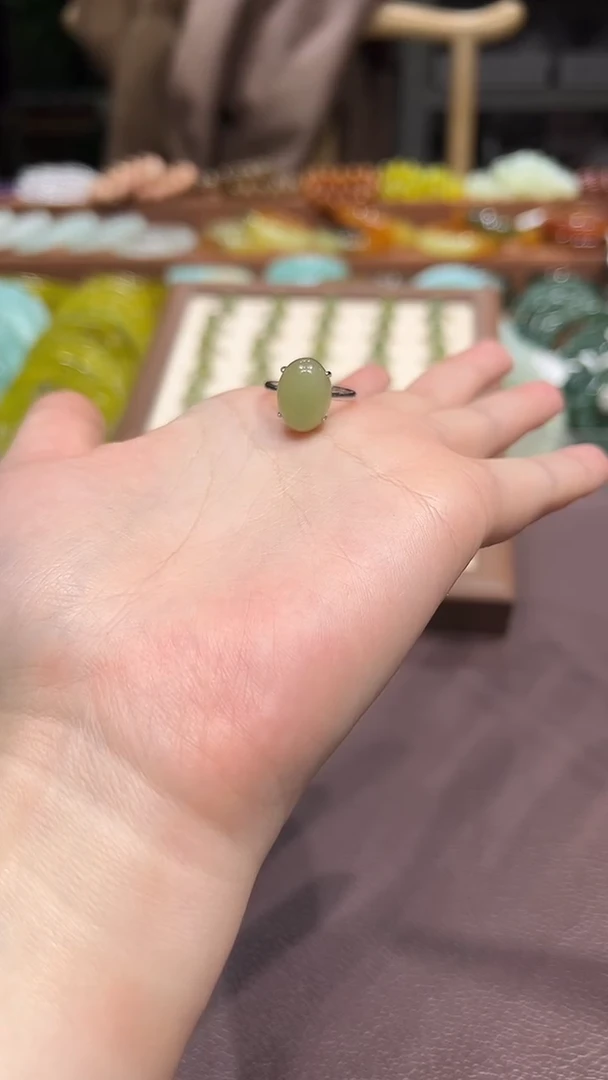 合金岫玉戒指戒指28.8