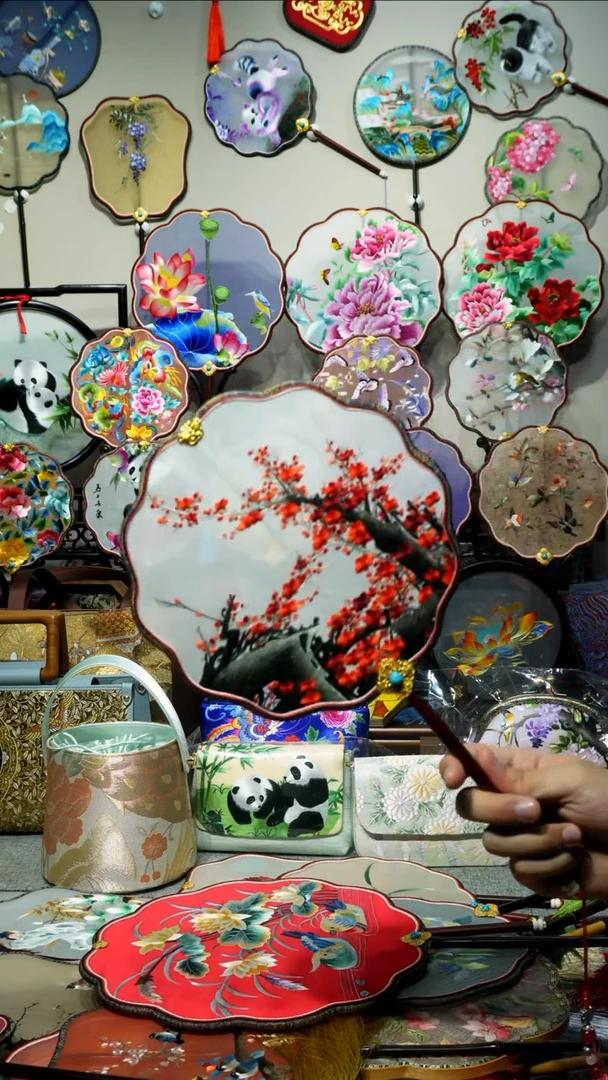 刺绣纯手工苏绣双面绣