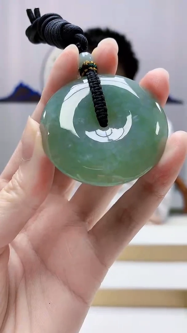 未镶嵌定制翡翠5028zm-毛货挂件220扣子