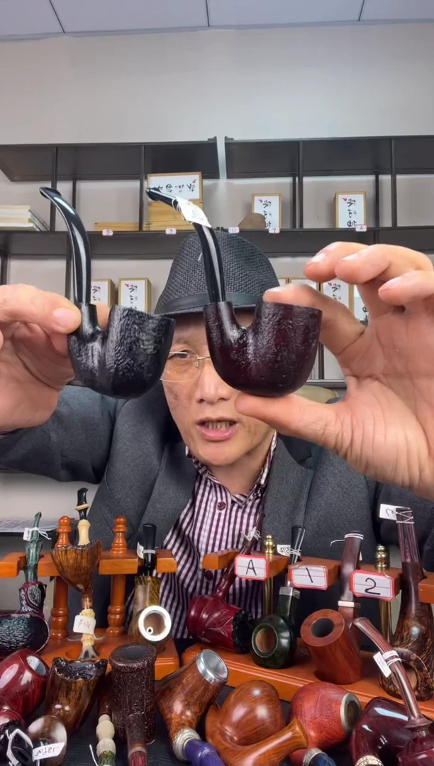 石楠木纯手工意大利石楠木烟斗