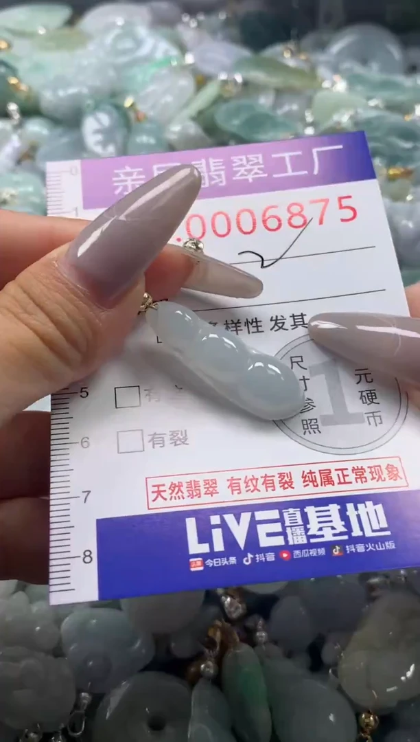 颈饰未镶嵌翡翠6875