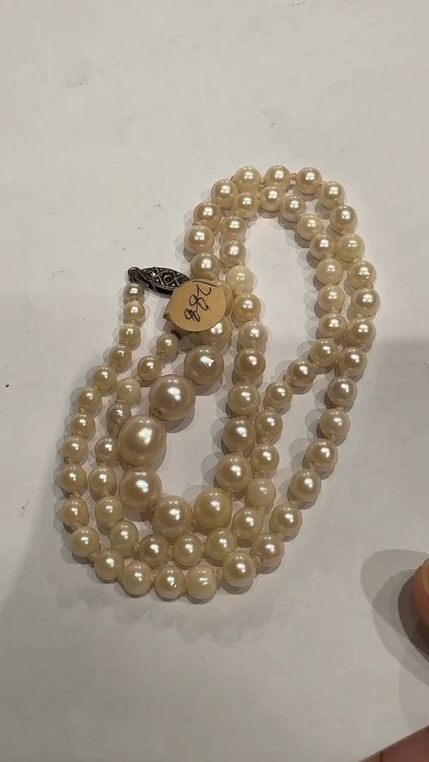 无925银银扣，塔珠，海水，50cm
