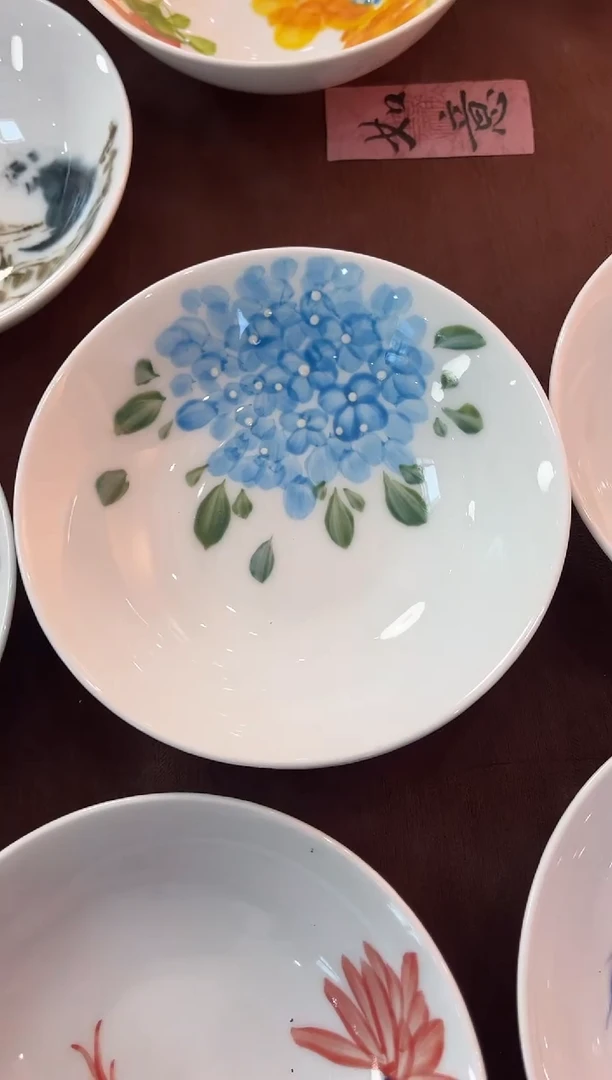 陶瓷景德镇高温釉中彩陶瓷餐具