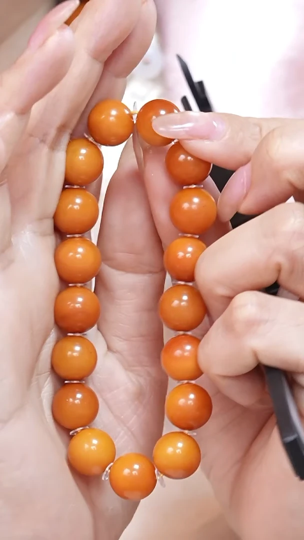 蜜蜡颈饰未镶嵌222 2268天然蜜蜡珠宝奇石云端妖孽全部保真