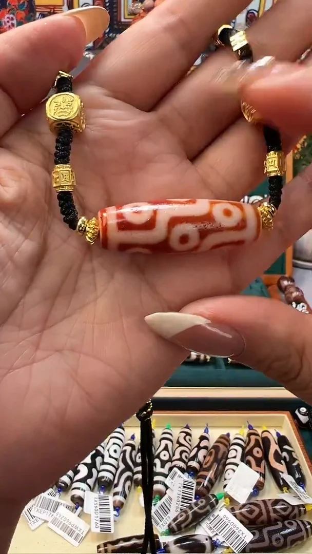 玛瑙/玉髓（覆膜）颈饰合金113.（微瑕）