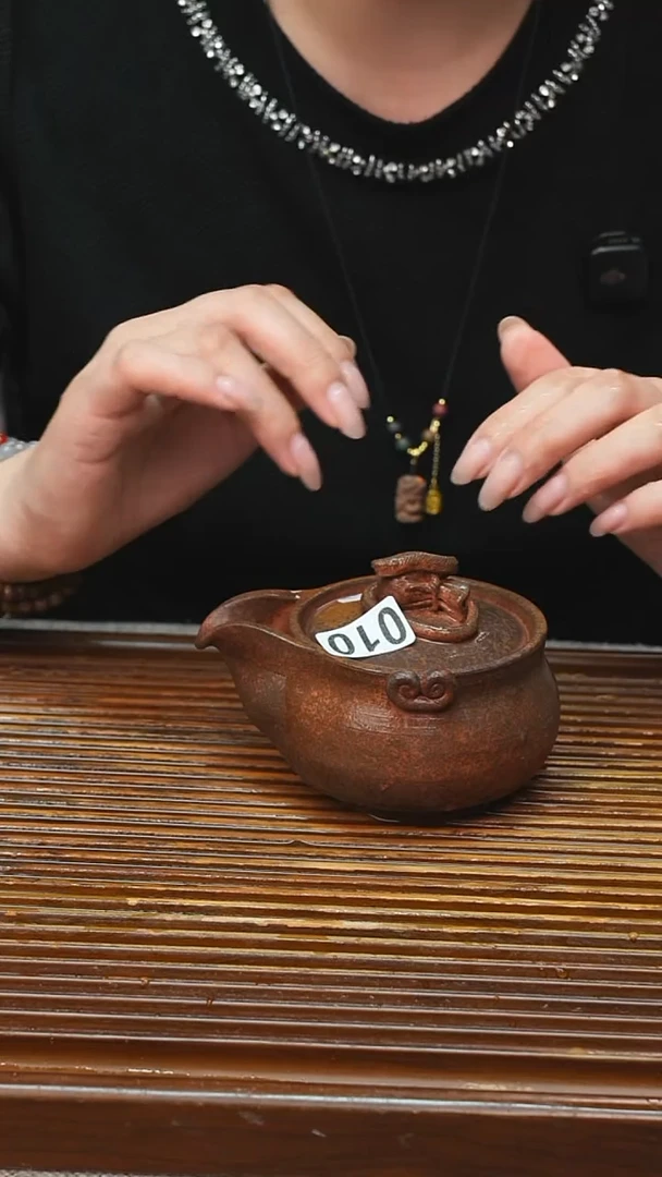 万古烧粗陶手工茶具