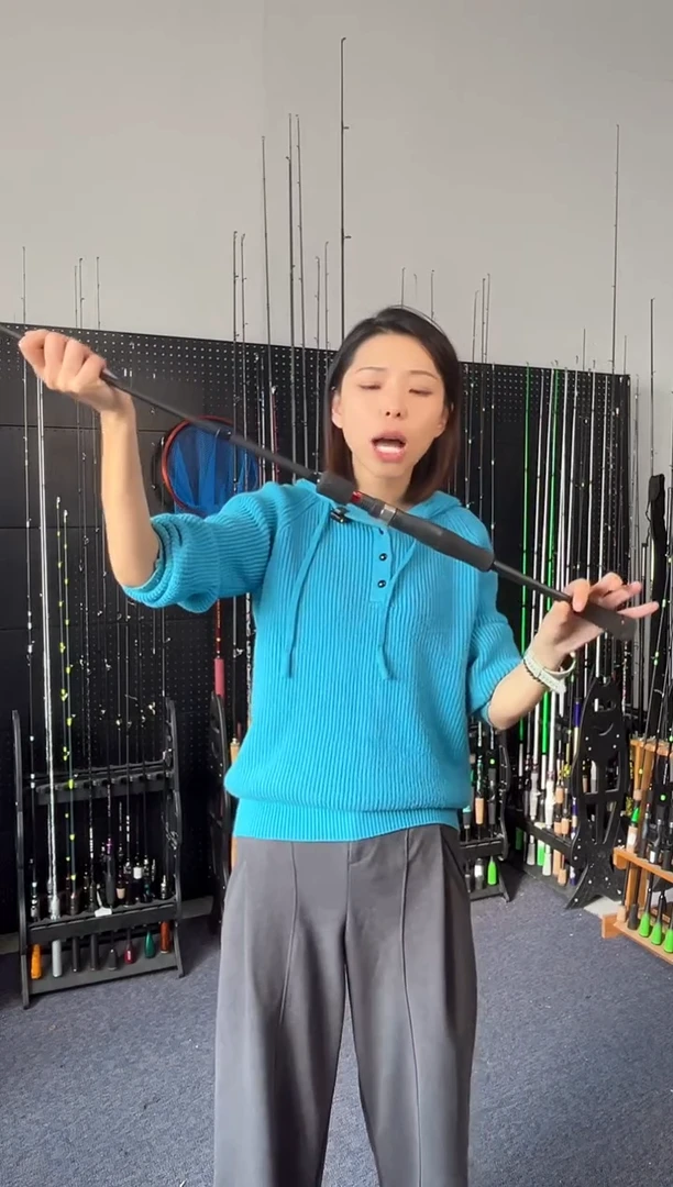 2.1m碳素7号2.1米直柄（瑕疵尾货竿，没有售后，介意勿拍）