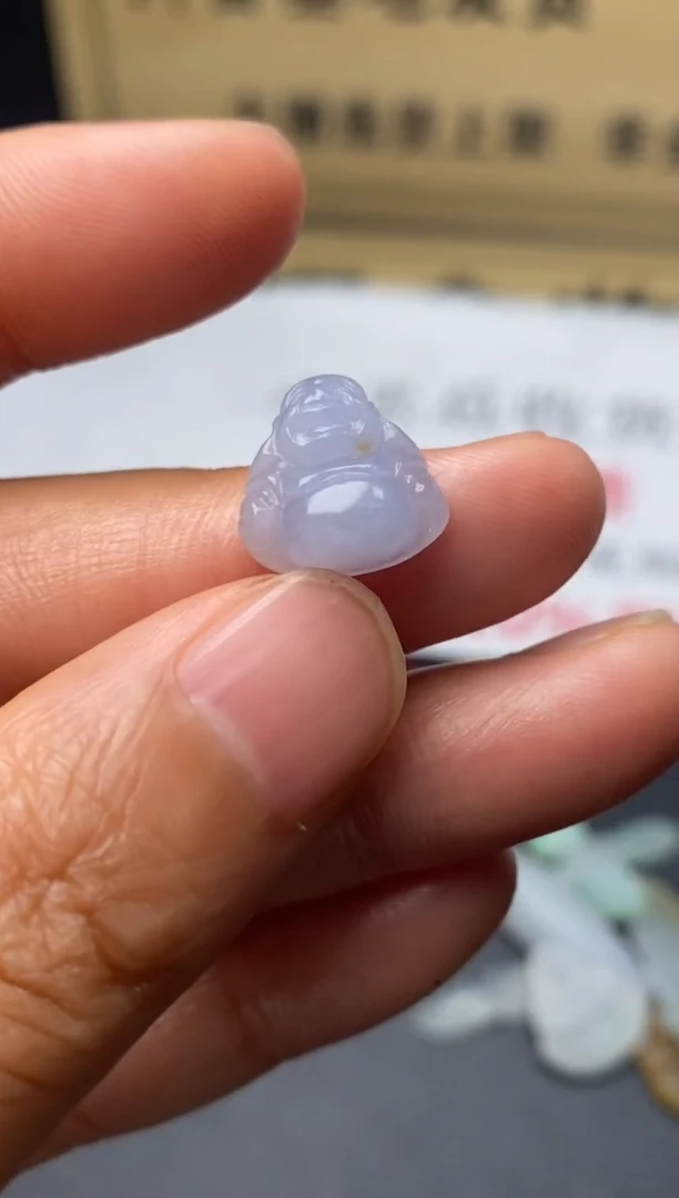 定制翡翠未镶嵌月***✨翡翠毛货多样性发其一