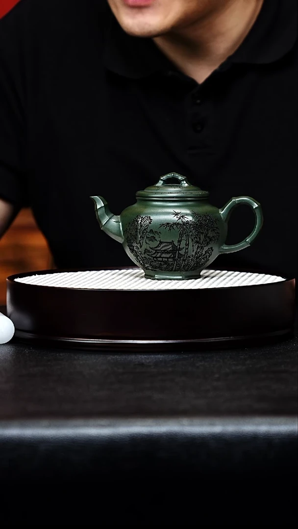 茶壶紫砂笑樱手工紫砂壶