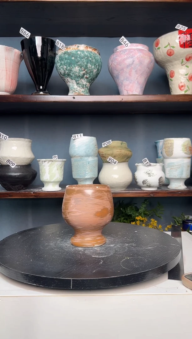 瓷片白泥971有孔9/13